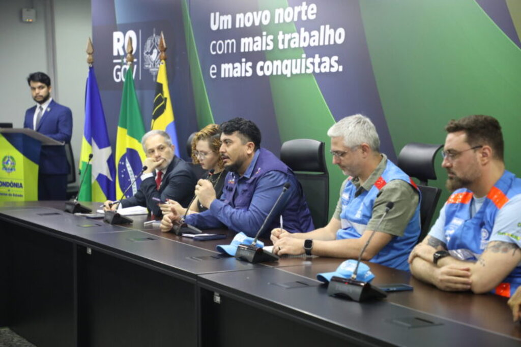 Governo de Rondônia recebeu representantes do Ministério da Saúde e Força Nacional do SUS  - Gente de Opinião