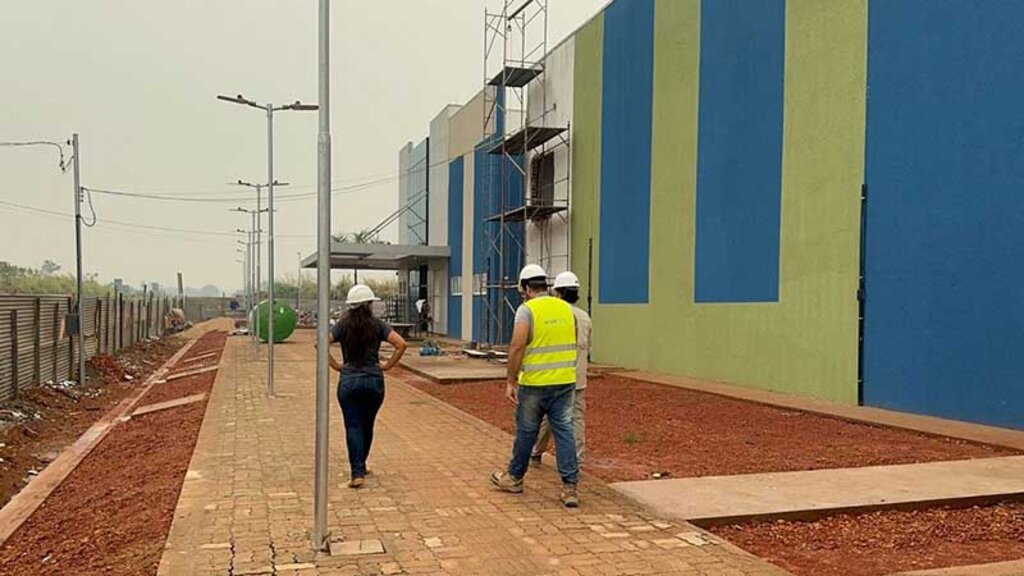 Parlamentar visita obras (Foto: Luis Gustavo I Assessoria Parlamentar) - Gente de Opinião