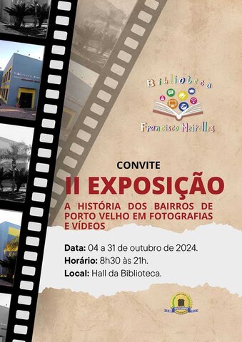 IFRO Campus Calama é parceiro da Biblioteca Municipal Francisco Meirelles no projeto "II Exposição a História de Porto Velho em fotografias e vídeos: os bairros Porto Velho"   - Gente de Opinião