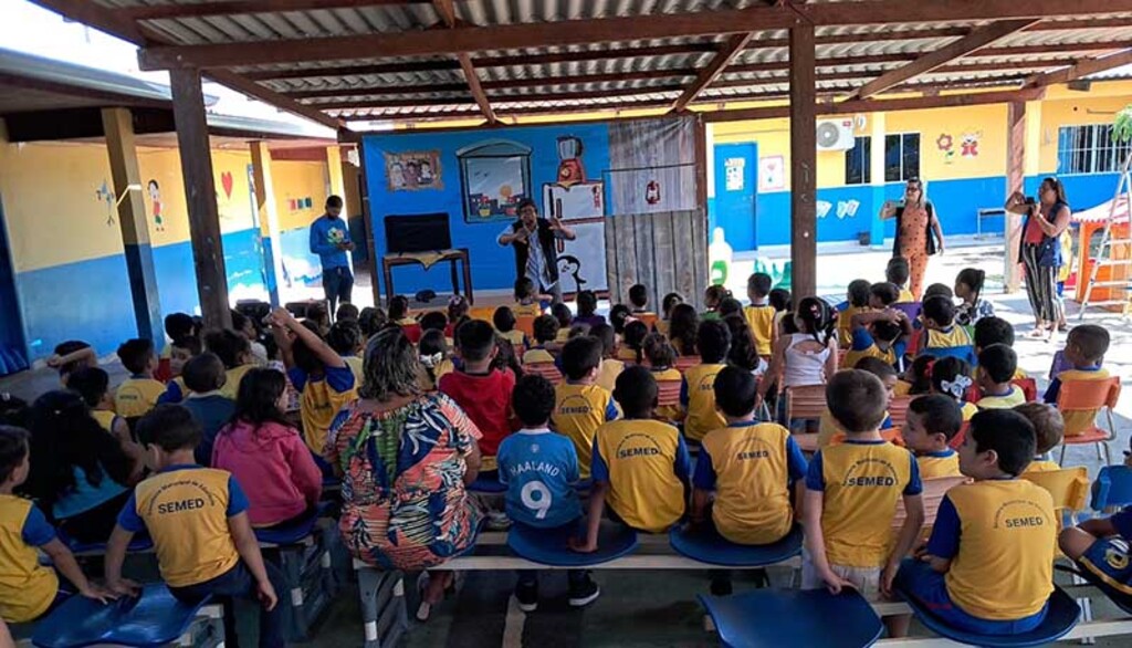 Consumo consciente e uso sustentável de energia são tema de teatro em escola - Gente de Opinião