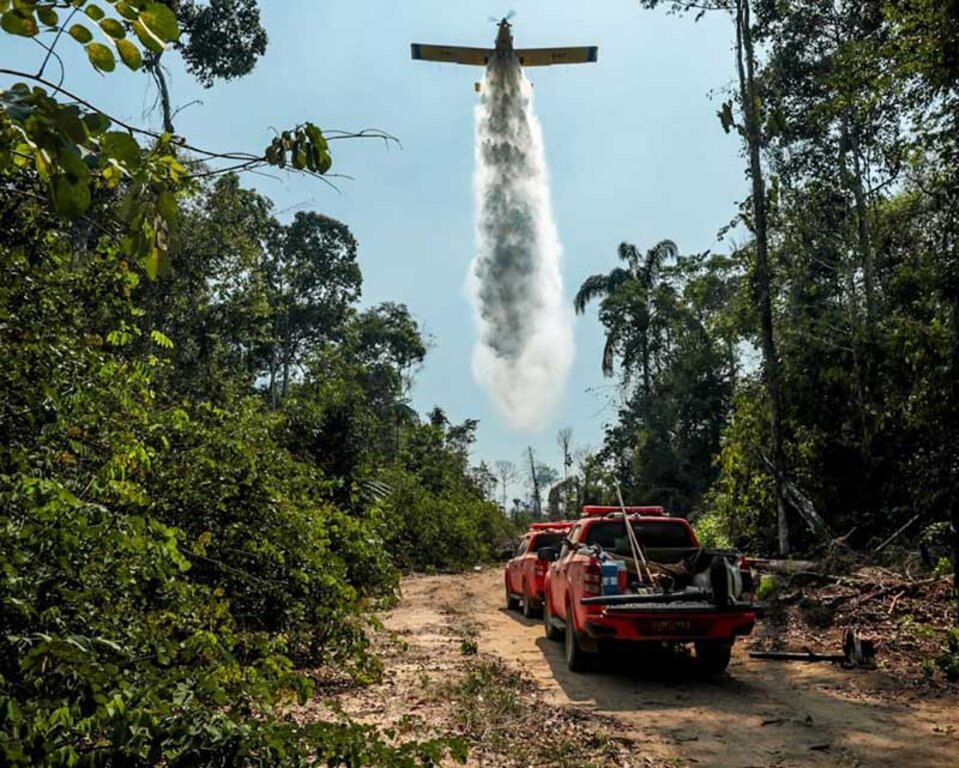 Aeronaves reforçarão atuação do Corpo de Bombeiros (Foto: Frank Nery | Ascom Governo de Rondônia) - Gente de Opinião