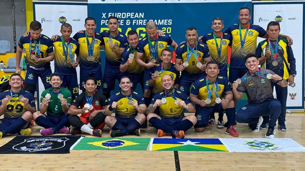 Delegação da Polícia Militar de Rondônia conquista a medalha de ouro no futsal na Europa - Gente de Opinião