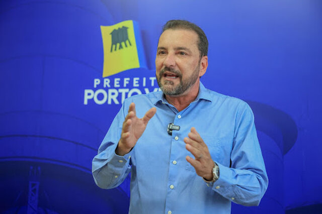 Hildon Chaves parabeniza o prefeito eleito de Porto Velho, Léo Moraes  - Gente de Opinião