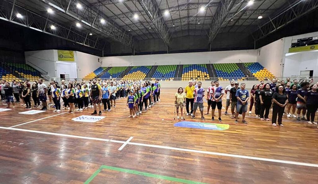 Apresentação das equipes, cerimônia de abertura dos Jogos dos Servidores Públicos de Rondônia (Josp) - Gente de Opinião