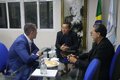 Presidente do Cofen recebe prefeito eleito de Porto Velho-RO, Léo Moraes