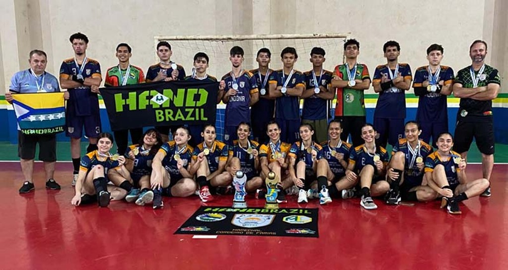 As conquistas se destacam com o título estadual da equipe feminina e o vice-campeonato da equipe masculina, garantindo vaga para a Copa Norte de Handebol  - Gente de Opinião