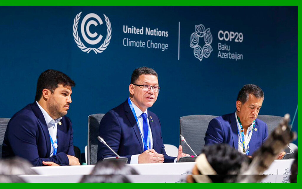 Rocha faz discurso na COP 29 e pergunta: “quem vai pagar para que a floresta fique em pé”? - Gente de Opinião