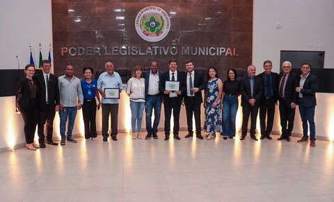 Sebrae é homenageado em sessão solene da Câmara de Vilhena e reforça compromisso com o desenvolvimento local