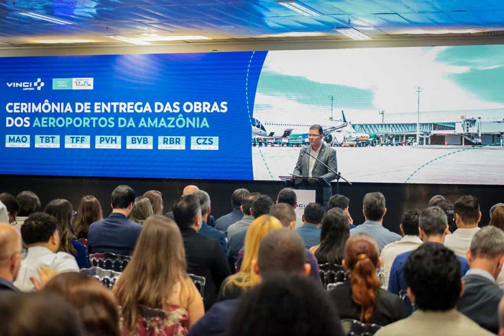 Governador Marcos Rocha destaca a importância do novo aeroporto de Porto Velho em cerimônia de inauguração - Gente de Opinião