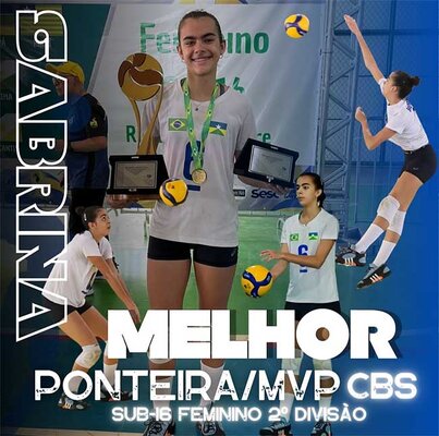 Rondoniense é convocada para treinos com a Seleção Brasileira de Vôlei de Praia sub-16