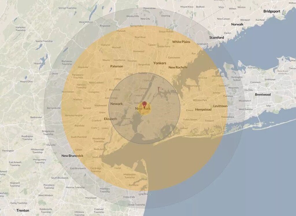 Area de impacto nuclear em Nova York - Gente de Opinião