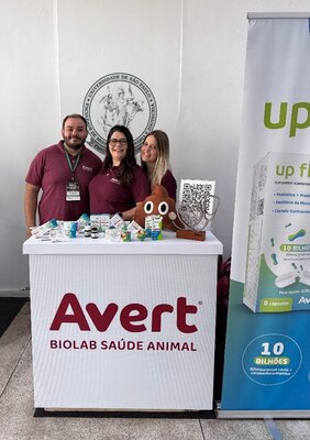 Com foco em saúde intestinal, Avert® Biolab Saúde Animal apoia o Simpósio ABRAGA 