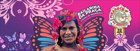 Bailarina da Praça é a homenageada do Bloco Pirarucu do Madeira no Carnaval 2025