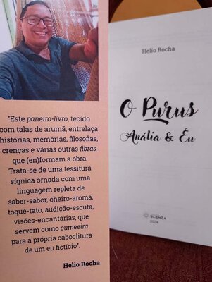 Lançamento: obra Literária "Purus, Anália & Eu" de Hélio Rocha