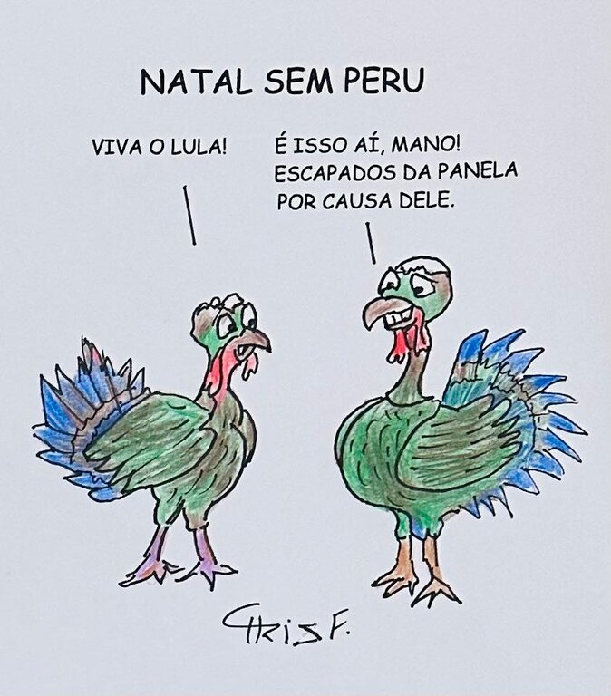 Natal sem peru - Gente de Opinião