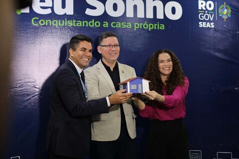 Governador Marcos Rocha e secretária Luana Rocha lançam programa habitacional que fortalece políticas sociais em Rondônia