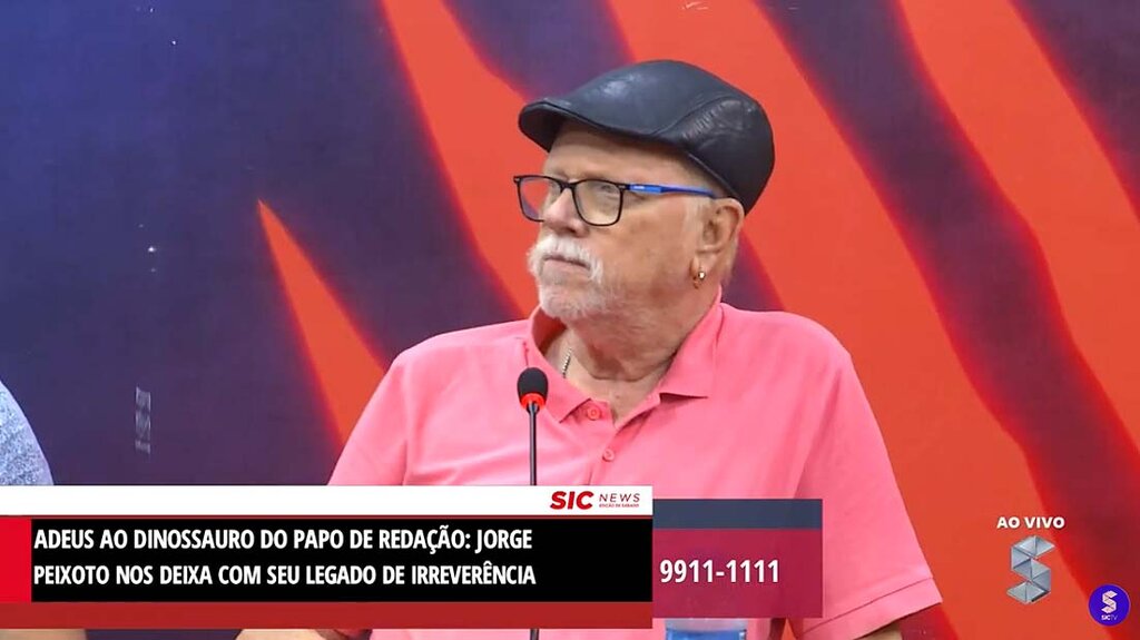 Para o coração do dinossauro Professor Peixoto. A TV e o rádio ficam mais tristes - Gente de Opinião