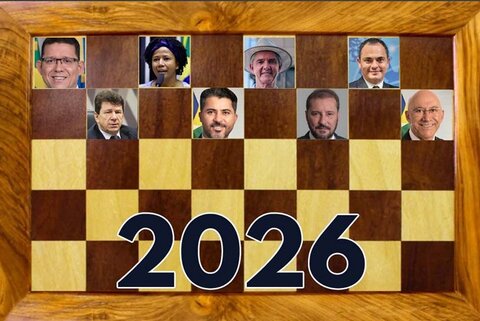 São pelo menos oito peças já colocadas no tabuleiro do xadrez para 2026: o jogo eleitoral á começou!