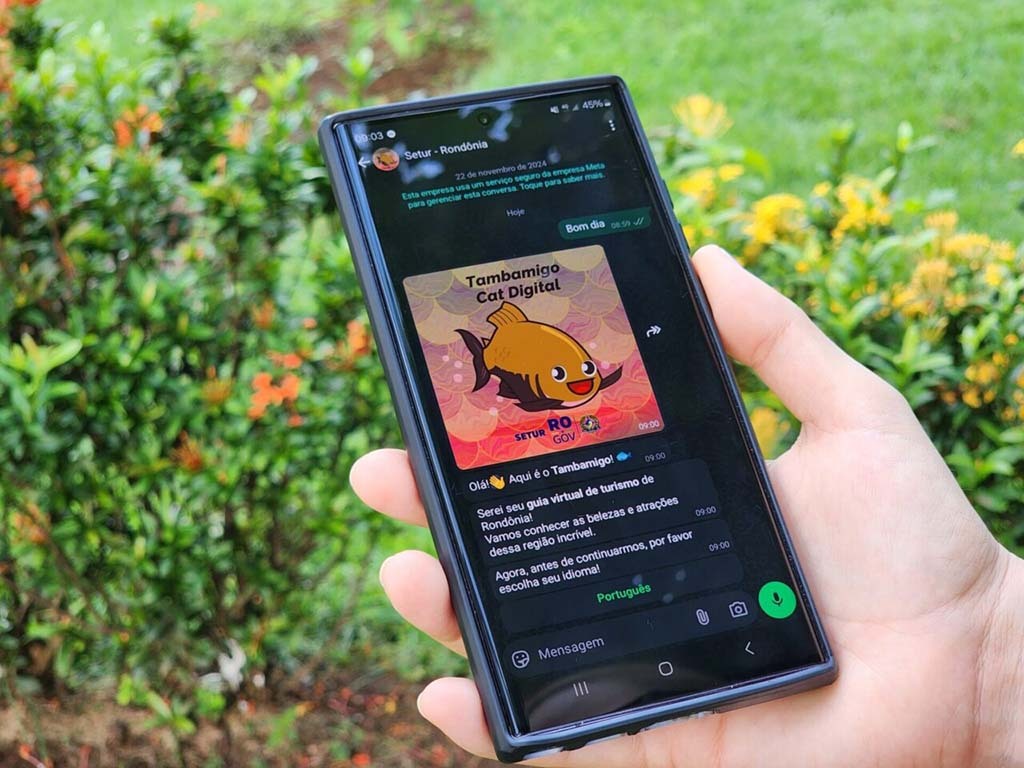 Chatbot Tambamigo tem como foco apresentar as belezas de Rondônia a turistas e moradores de forma interativa e eficiente - Gente de Opinião