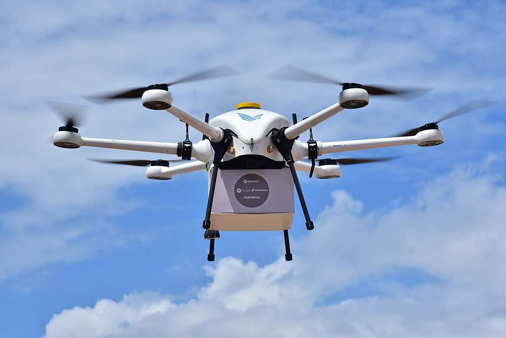 Drones ganham espaço nas entregas do setor da saúde e chegam ao mercado odontológico - Gente de Opinião