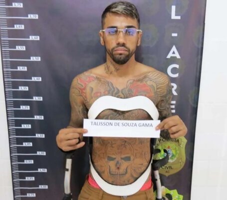 CV interligado: faccionado preso em Porto Velho é fugitivo do Acre e queria matar policiais em RO