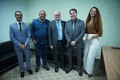 Presidente Alex Redano recebe presidente da ABRACAM e vereador de Cacaulândia