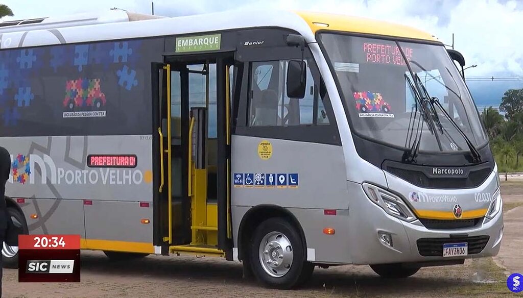  Prefeitura de Porto Velho entrega ônibus multissensorial para crianças com autismo  - Gente de Opinião