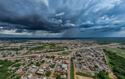 Inmet emite alerta de perigo após chuvas intensas em Porto Velho