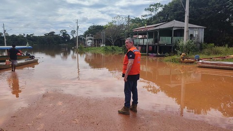 Rio Madeira segue em elevação e atinge 15 metros em Porto Velho