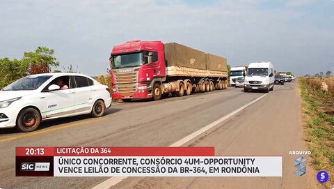 E o Leilão da BR-364 aconteceu, pra infortúnio do povo de Rondônia