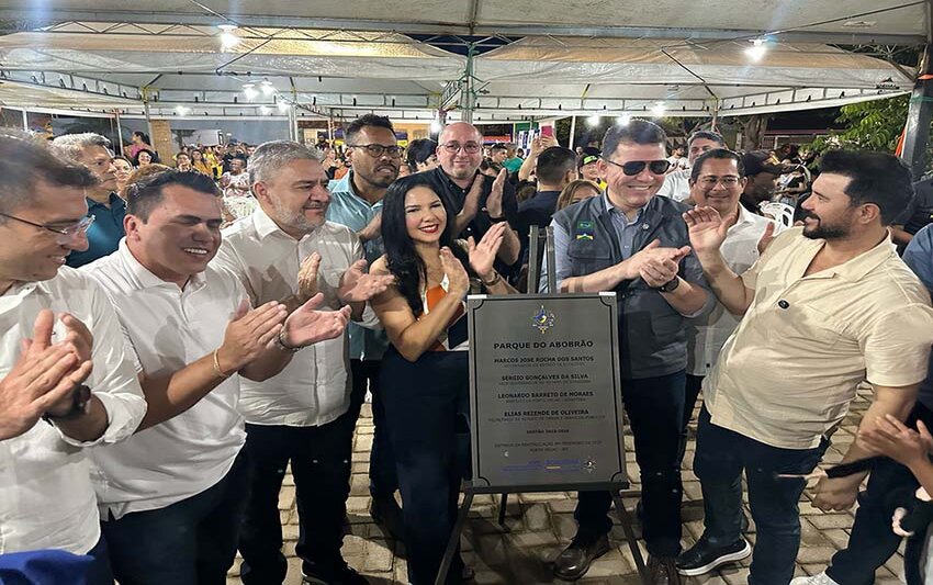 Vereador Everaldo Fogaça participa da inauguração do parque Abobrão na Zona Sul de Porto Velho