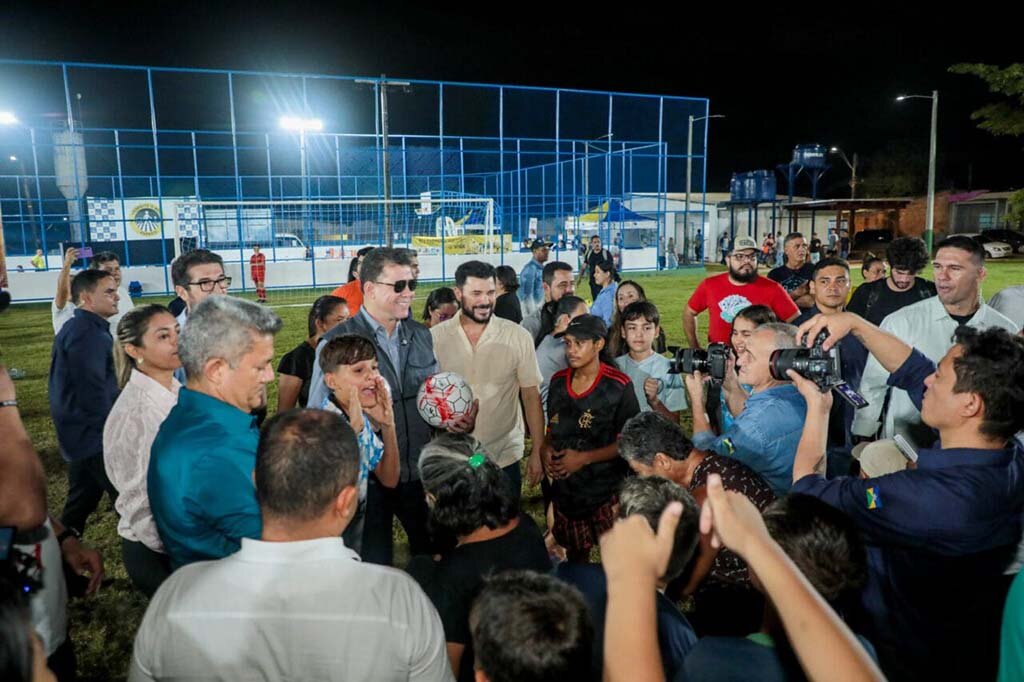 Golaço de Marcos Rocha: entrega o Parque Esportivo Abobrão com grande festa - Gente de Opinião