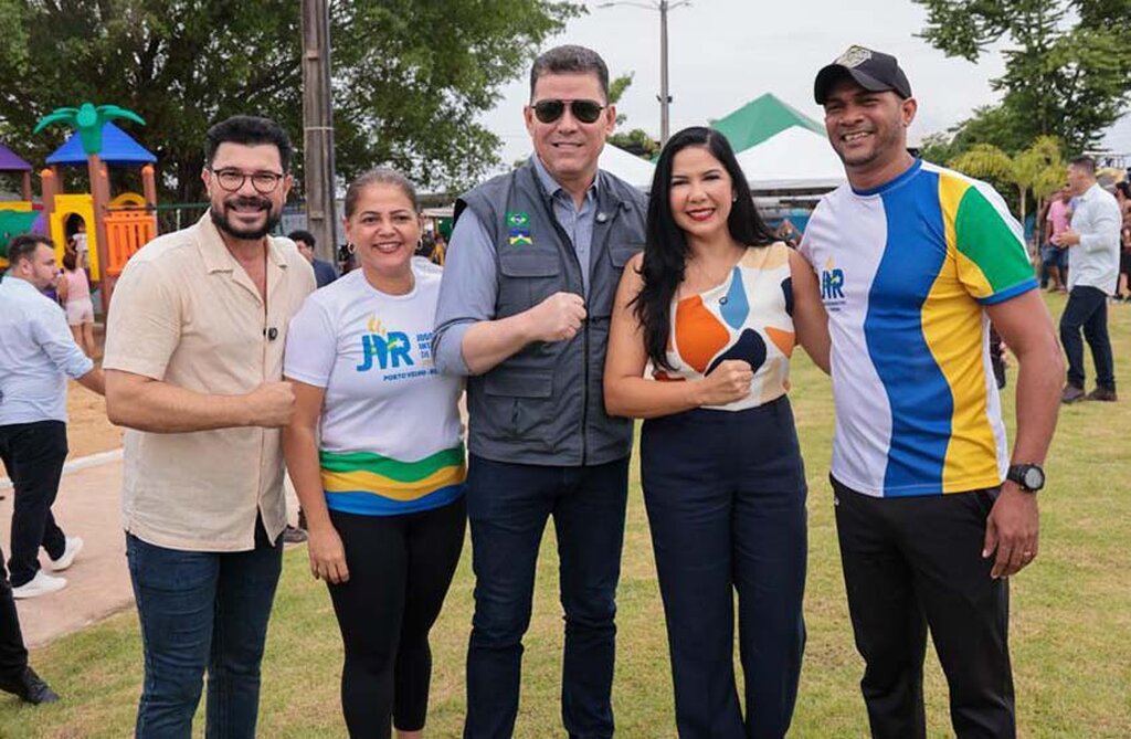 Deputada federal Cristiane Lopes e governador Marcos Rocha entregam nova praça do Abobrão - Gente de Opinião