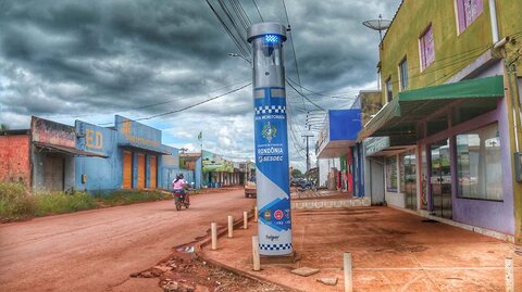 Governador Marcos Rocha reforça Segurança em distritos de Porto Velho com entrega de totens