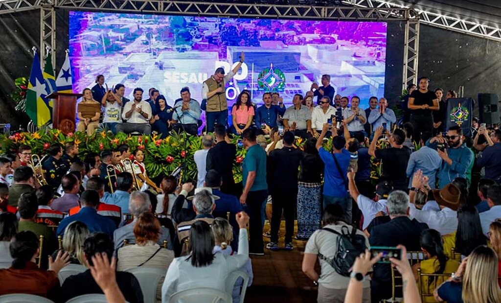 Governador Marcos Rocha inaugura e coloca em funcionamento o novo hospital de Guajará-Mirim - Gente de Opinião