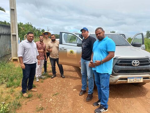 Equipe da Semagric faz levantamentos para levar benefícios e melhorais no Setor Chacareiro Águas Claras