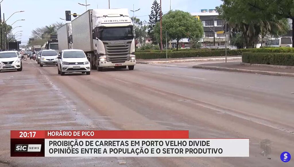 Proibição de carretas em Porto Velho gera polêmica - Gente de Opinião