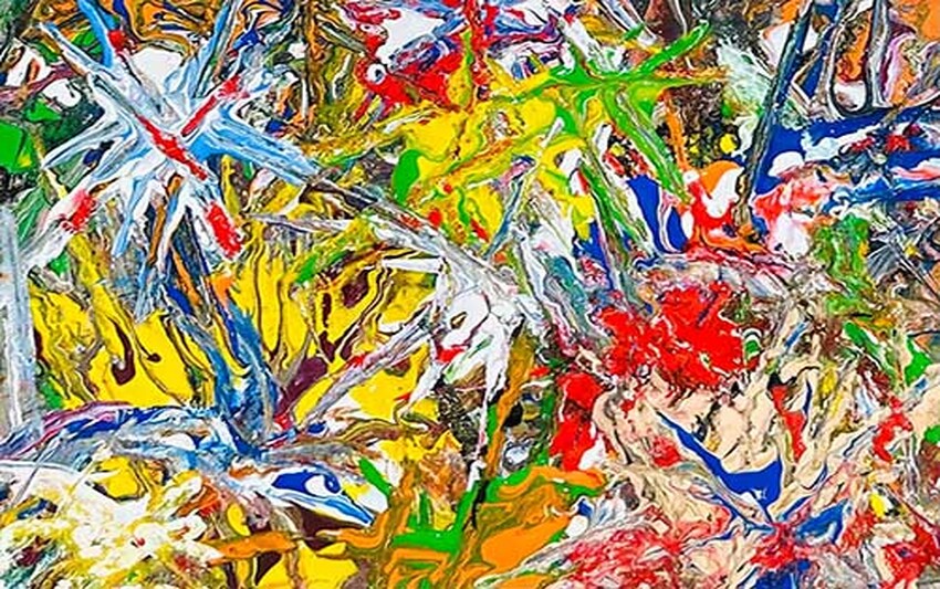 Choque de Sensações, guache sobre cartão (Viriato Moura)