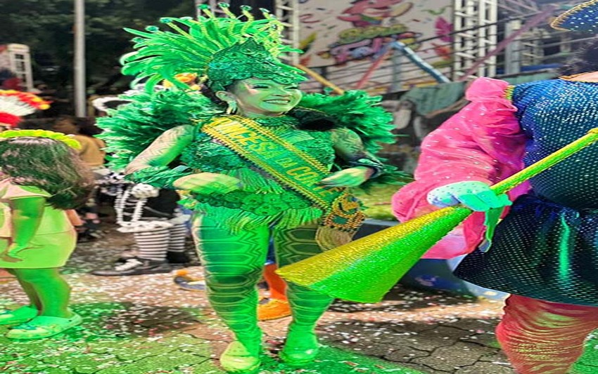 Ancestralidade no Samba: Aga Maria Puyanawa é a primeira indígena na Corte do Carnaval de Porto Velho