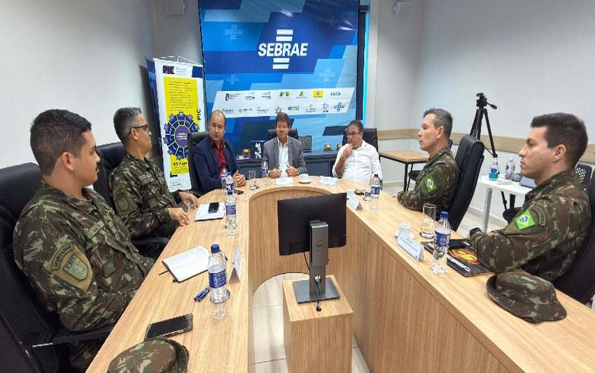 Sebrae RO fortalece parceria com o Exército Brasileiro para capacitação de jovens recrutas