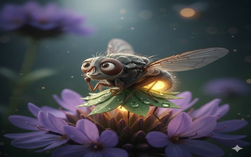 "Queria ser uma mosquinha"...