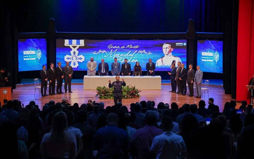 Ordem do Mérito Marechal Rondon é entregue a 146 homenageados pelo governo de Rondônia
