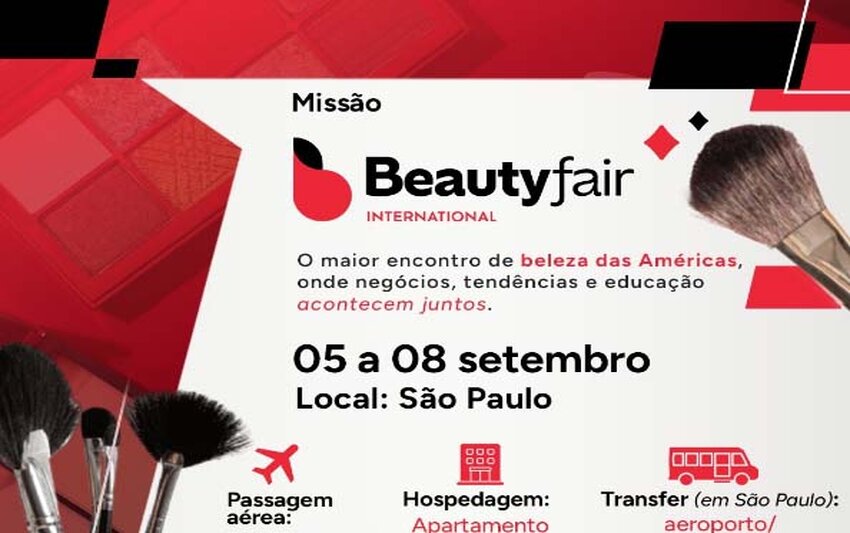 Sebrae em Rondônia abre inscrições para missão empresarial à Beauty Fair 2026