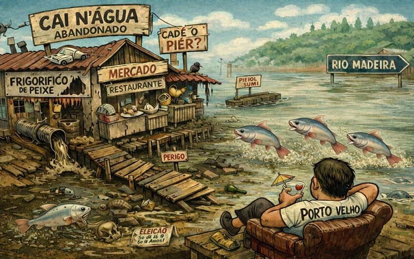 Cai N’Água: Uma História de Amor Não Correspondido