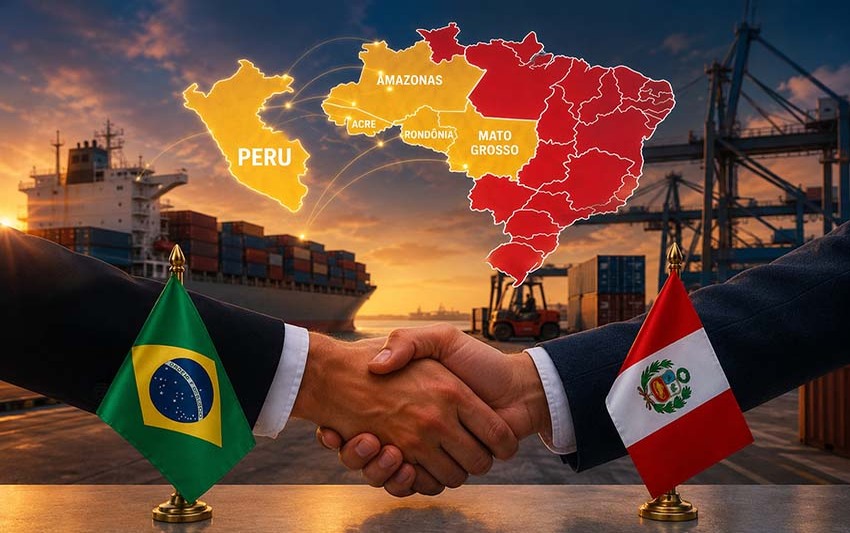 Porto Velho recebe a Missão Comercial e Logística Brasil/Peru nos dias 23 e 24 de junho