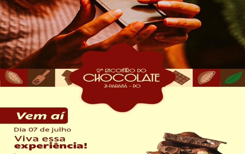 2º Encontro do Chocolate destaca potencial da cacauicultura e da chocolateria de Rondônia em Ji-Paraná