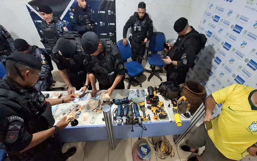 Operação Maximus desarticula ponto de tráfico e apreende arsenal de objetos suspeitos em Porto Velho