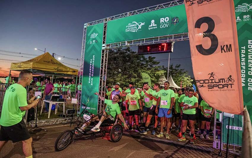Corrida do Iperon reúne centenas de participantes e fortalece integração entre servidores, aposentados e comunidade